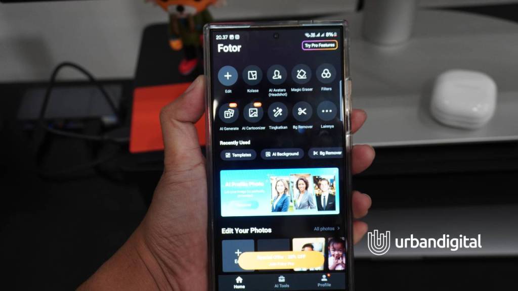 Aplikasi Fotor: Editor Foto AI Paling Gampang Digunakan Bagi&nbsp;Pemula